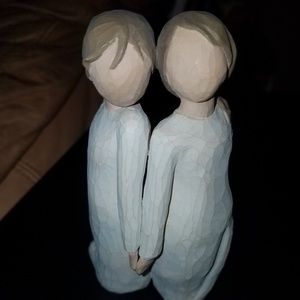 Willow Tree Two Alike twin sculpture